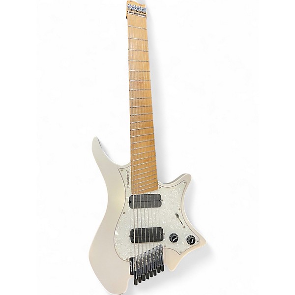 Used strandberg Boden Classic 8 White Solid Body Electric Guitar