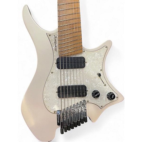 Used strandberg Boden Classic 8 White Solid Body Electric Guitar