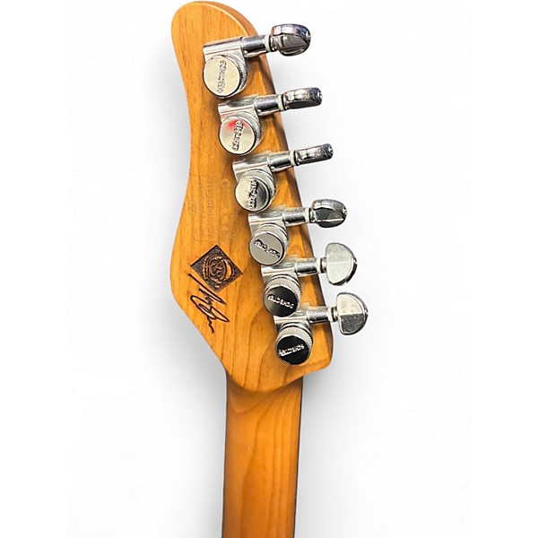 Used Schecter Guitar Research Nick Johnsonton Traditional Atomic Green Solid Body Electric Guitar