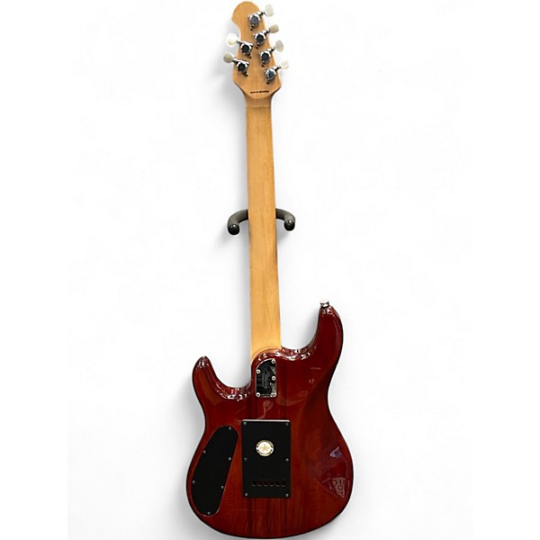 Used Sterling by Music Man JP150SM BLOOD ORANGE Solid Body Electric Guitar