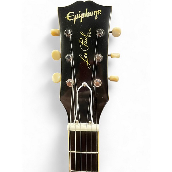 Used Epiphone inspired by gibson les paul special TV Yellow Solid Body Electric Guitar