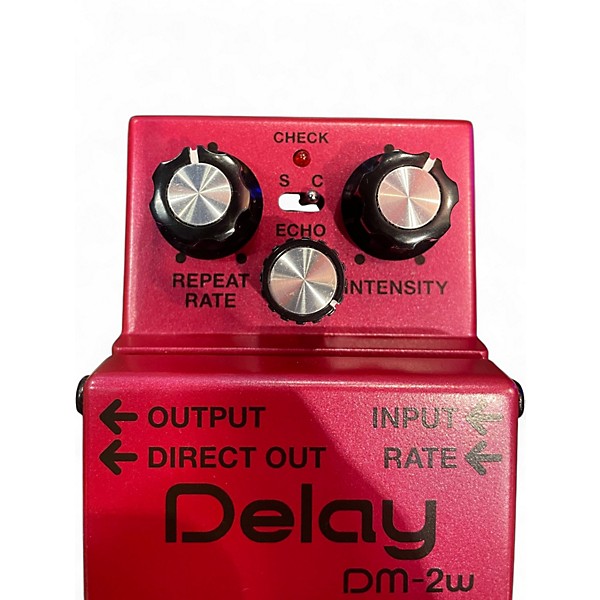 Used BOSS DM2W Delay Waza Craft Effect Pedal