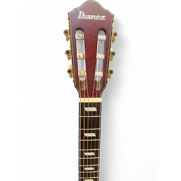 Used Ibanez Frh20 Wine Red Acoustic Electric Guitar