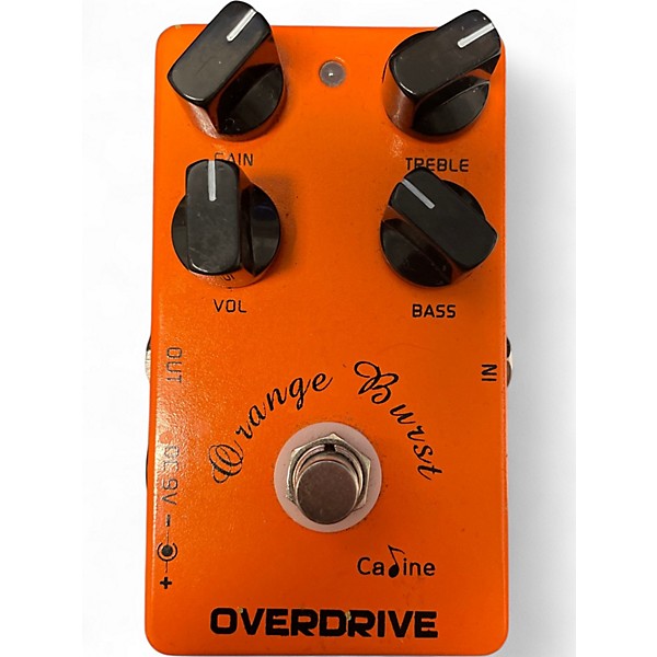 Used Caline orang burst Effect Pedal