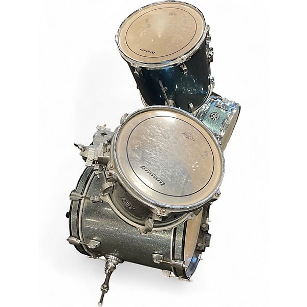 Used Ludwig 4 Piece Breakbeats By Questlove FROSTED SPARKLE Drum Kit