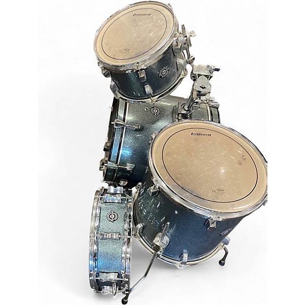 Used Ludwig 4 Piece Breakbeats By Questlove FROSTED SPARKLE Drum Kit