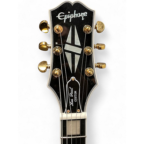 Used Epiphone les paul custom quilt cobra burst Solid Body Electric Guitar