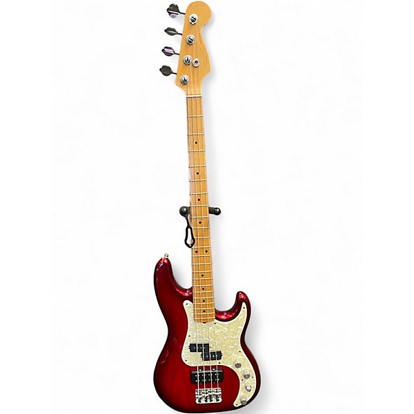 Vintage 1995 Fender Standard Precision Bass Natural Electric Bass Guitar