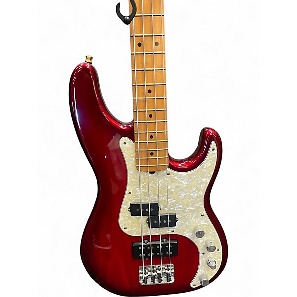 Vintage 1995 Fender Standard Precision Bass Natural Electric Bass Guitar