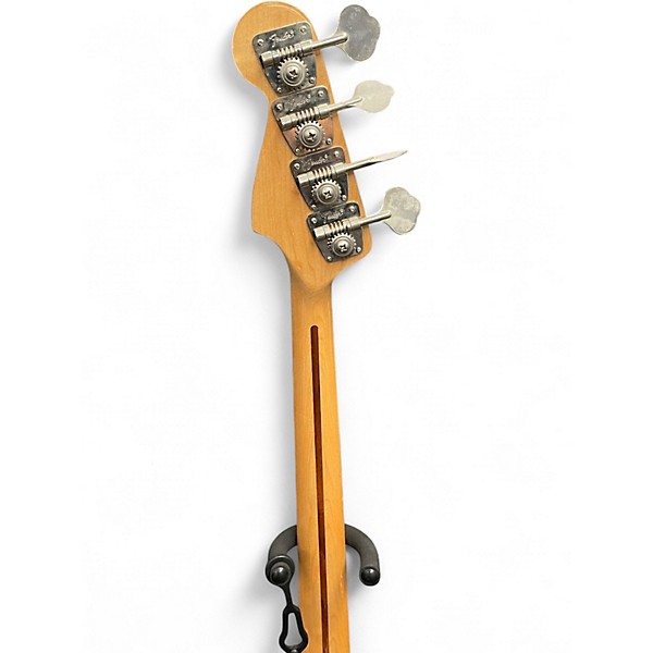 Vintage 1975 Fender Standard Precision Bass Natural Electric Bass Guitar