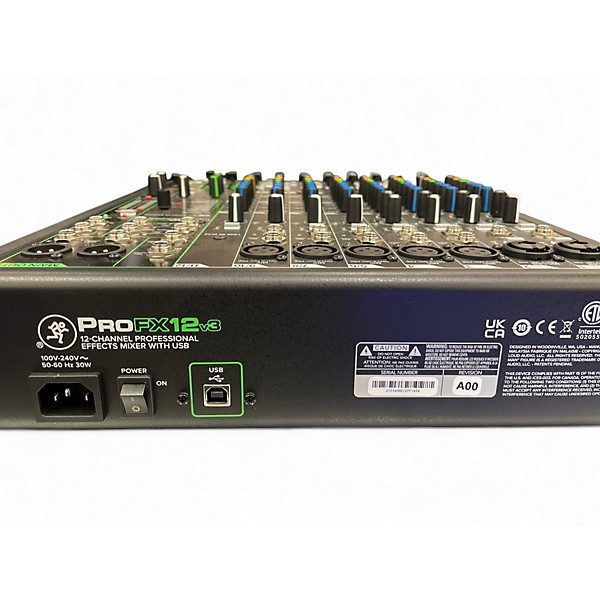 Used Mackie profx12v3 Digital Mixer