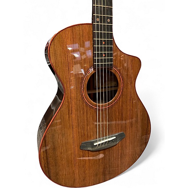 Used Breedlove Custom Concertina C Natural Acoustic Guitar