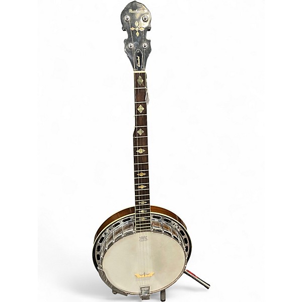 Vintage 1970s Nashville STANDARD Natural Banjo