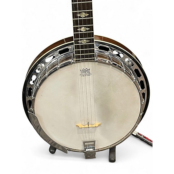 Vintage 1970s Nashville STANDARD Natural Banjo