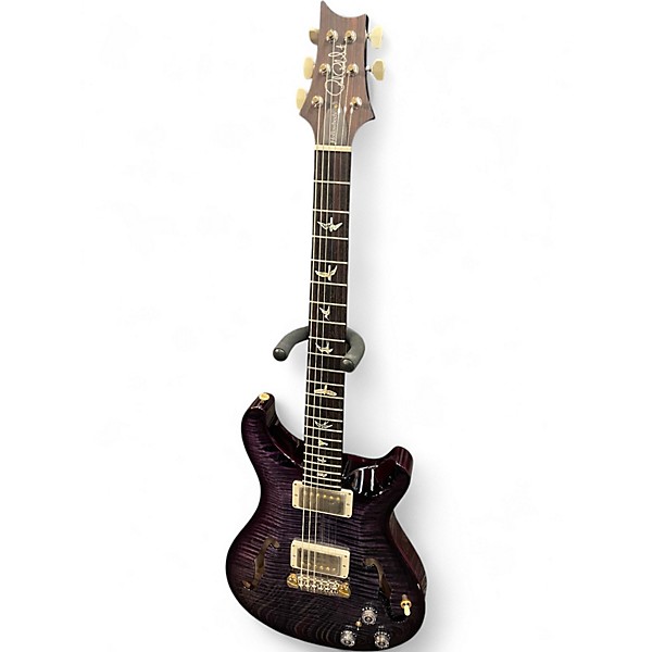 Used 2024 PRS Hollybody II Ten Top Purple Mist Hollow Body Electric Guitar