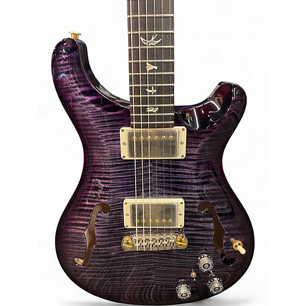 Used 2024 PRS Hollybody II Ten Top Purple Mist Hollow Body Electric Guitar