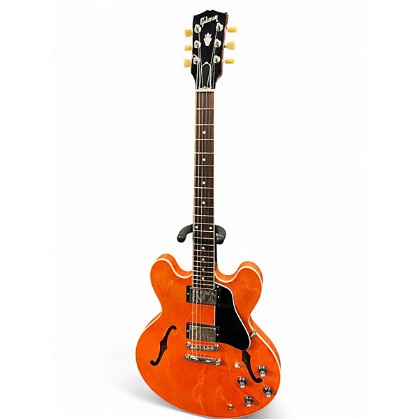 Used Gibson ES 335 Watermelon Hollow Body Electric Guitar