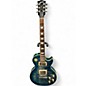 Used 2023 Gibson Les Paul Standard 1960's Neck AAA Quilt  Ocean Water Solid Body Electric Guitar thumbnail