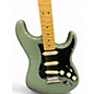 Used Fender American Professional Stratocaster SSS Army Green Solid Body Electric Guitar