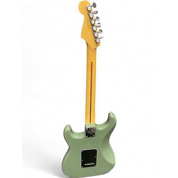 Used Fender American Professional Stratocaster SSS Army Green Solid Body Electric Guitar