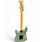 Used Fender American Professional Stratocaster SSS Army Green Solid Body Electric Guitar