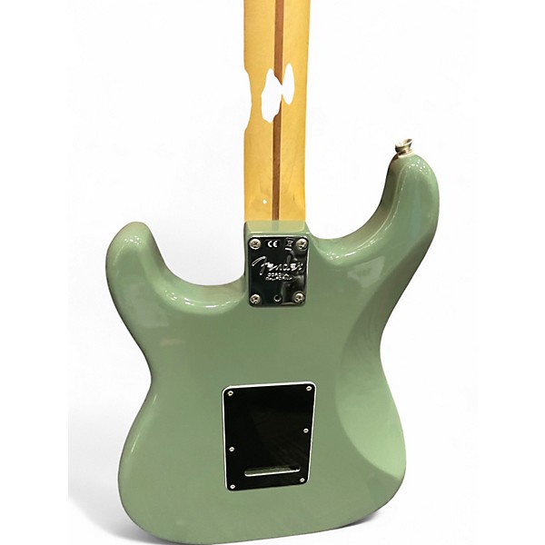 Used Fender American Professional Stratocaster SSS Army Green Solid Body Electric Guitar
