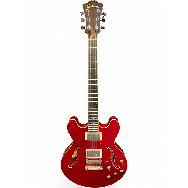 Used Eastman T185 Faded Cherry Hollow Body Electric Guitar