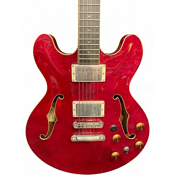 Used Eastman T185 Faded Cherry Hollow Body Electric Guitar