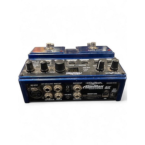 Used DigiTech JML2 JamMan Stereo Looper and Phrase Sampler Pedal