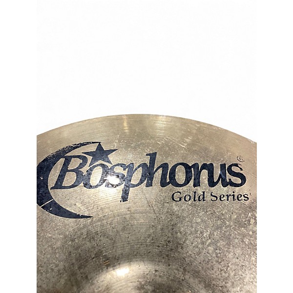 Used Bosphorus Cymbals 16in Gold Series Fast Crash  Cymbal