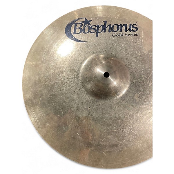 Used Bosphorus Cymbals 16in Gold Series Fast Crash  Cymbal