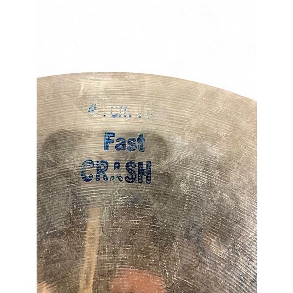 Used Bosphorus Cymbals 16in Gold Series Fast Crash  Cymbal