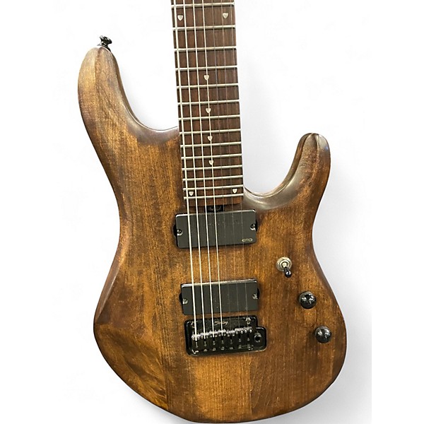 Used Sterling by Music Man John Petrucci JP157 7 String Natural Solid Body Electric Guitar