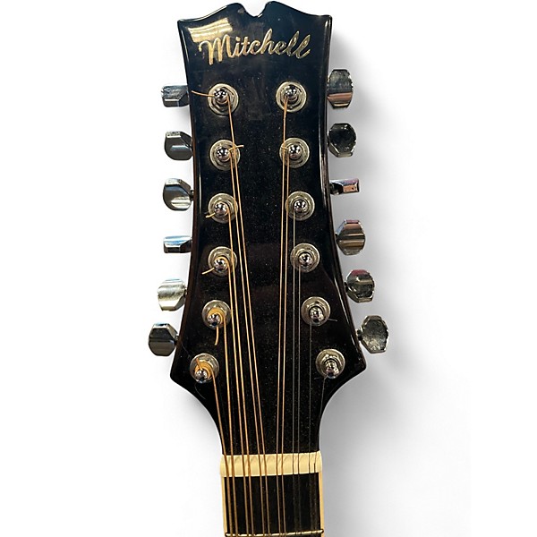 Used Mitchell D120S Natural 12 String Acoustic Guitar