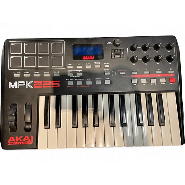 Used Akai Professional MPK225 25-Key MIDI Controller