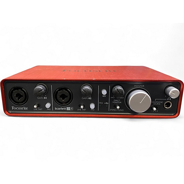 Used Focusrite Scarlett 2i4 Audio Interface