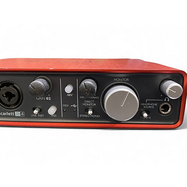 Used Focusrite Scarlett 2i4 Audio Interface