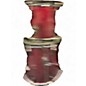 Used Pearl 4 Piece Vision Candy Apple Red Drum Kit