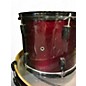 Used Pearl 4 Piece Vision Candy Apple Red Drum Kit