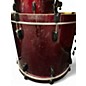 Used Pearl 4 Piece Vision Candy Apple Red Drum Kit