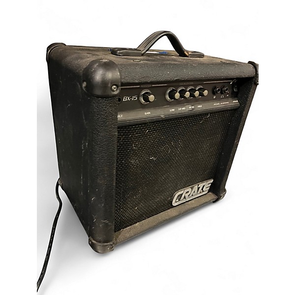 Used Crate BX15 1X8 15W Bass Combo Amp