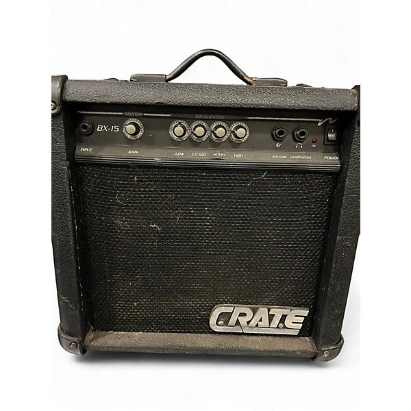 Used Crate BX15 1X8 15W Bass Combo Amp