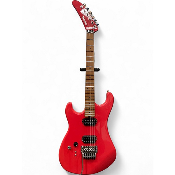 Used Kramer 84 HH LH Dakota Red Solid Body Electric Guitar