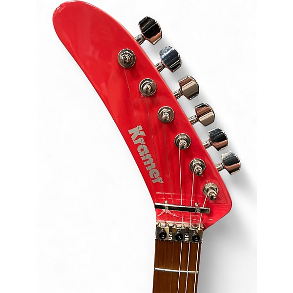 Used Kramer 84 HH LH Dakota Red Solid Body Electric Guitar