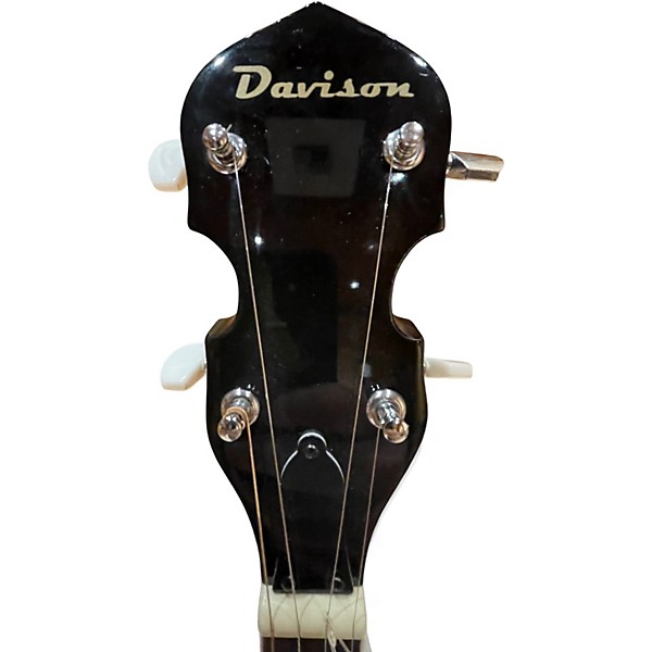Used Davison CLOSED BACK BANJO 2 Tone Sunburst Banjo
