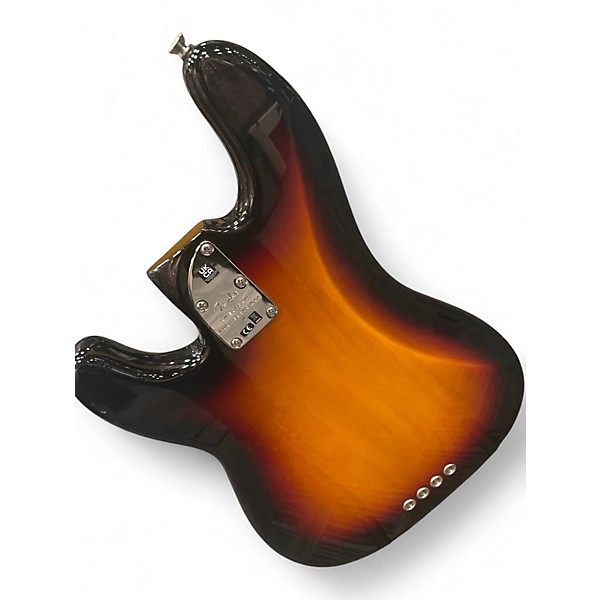Used Fender American Professional Precision Bass 3 Tone Sunburst Electric Bass Guitar