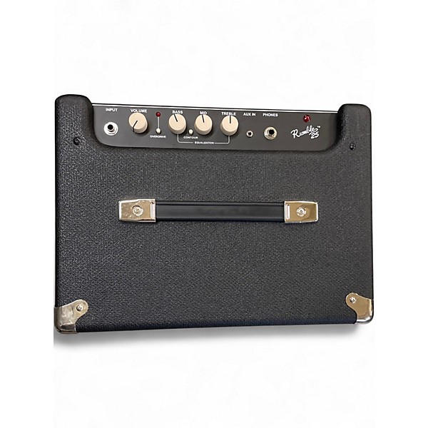 Used Fender Rumble 25 Bass Combo Amp