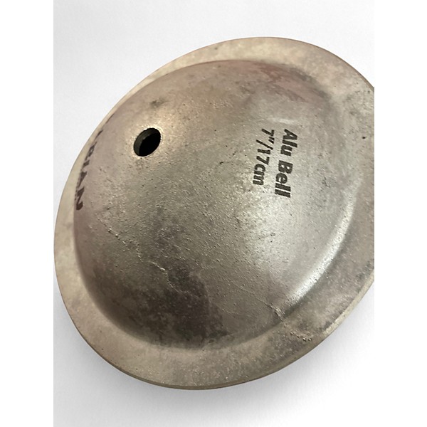 Used SABIAN 7in Aluminum Bell Cymbal