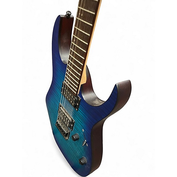 Used Ibanez RG6003FM Blue Solid Body Electric Guitar