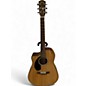 Used Fender CD60CE Dreadnought LH Natural Acoustic Electric Guitar thumbnail